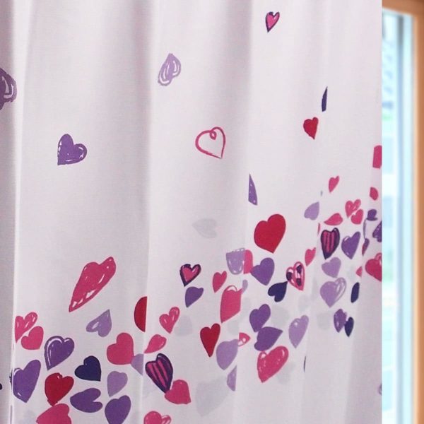 手書きハートパープル