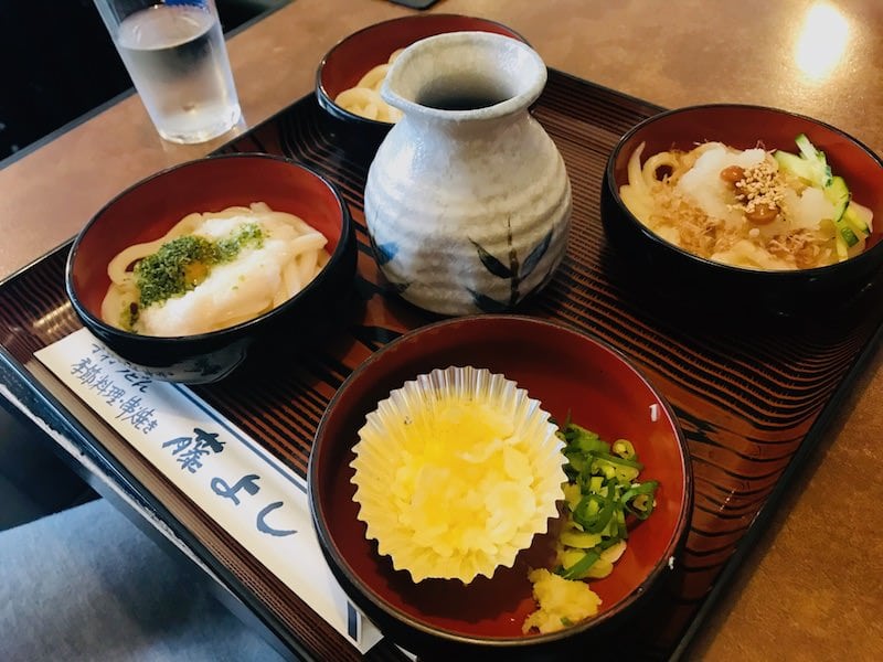 当店オリジナル商品【和色カーテン】全４０色！＆冷たくておいしい！讃岐うどんの画像です