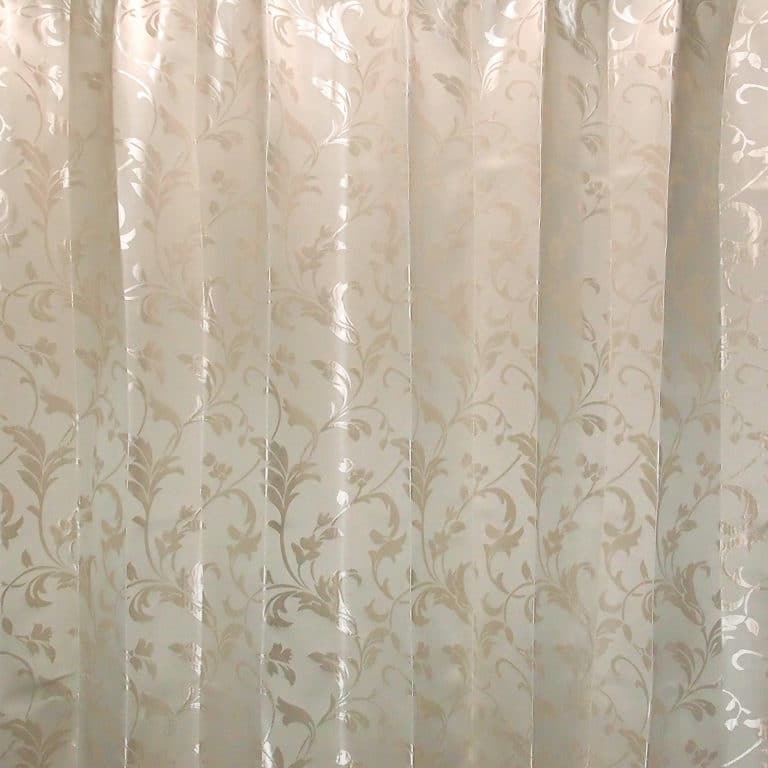 高級感のあるジャガード織り遮光オーダーカーテン ソリッド ベージュ | 【アットカーテン】激安オーダーカーテン通販・送料無料