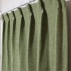 防炎無地調遮光カーテン レイリー グリーン