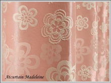 ＊花柄＊ジャガード織り遮光カーテン・マドレーヌ・！！　　　カーテン通販アットカーテンの画像です