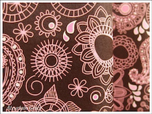 ＊アジアンテイスト＊ペイズリー調遮光カーテン、グレース！！　　　　カーテン通販アットカーテンの画像です