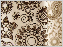 ＊アジアンテイスト＊ペイズリー調遮光カーテン、グレース！！　　　　カーテン通販アットカーテンの画像です