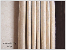 銀糸ジャガード織り・形状記憶・遮光カーテン＊リリー＊　　　　カーテン通販アットカーテンの画像です